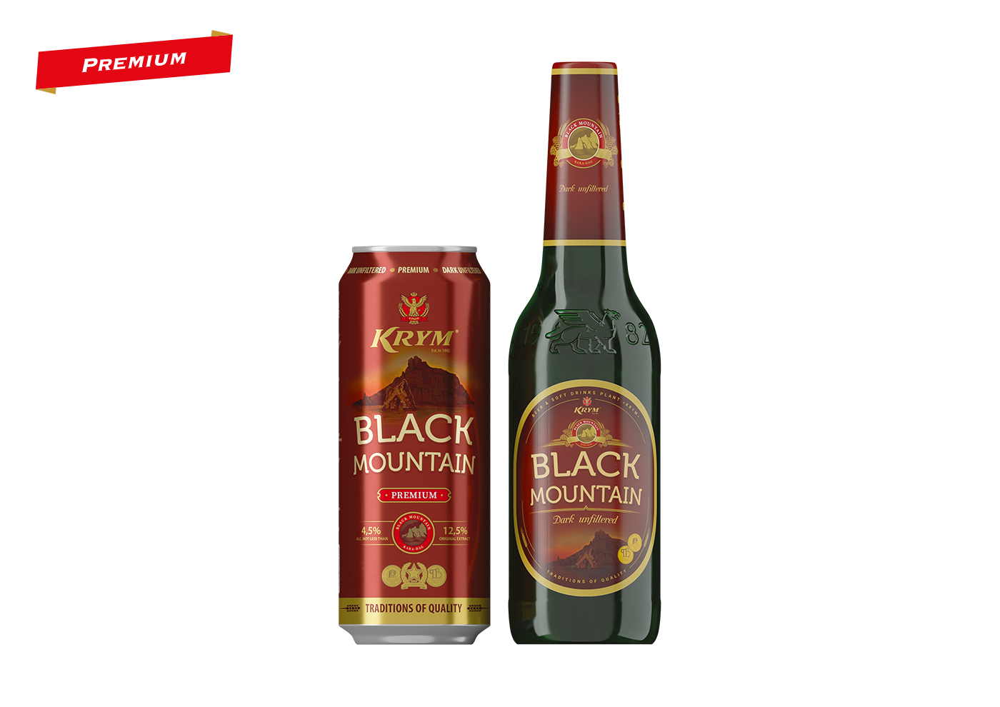 «BLACK MOUNTAIN» Beer beverage
